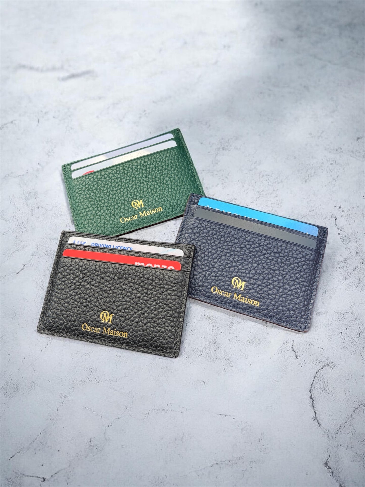 Oxford Green Card Holder