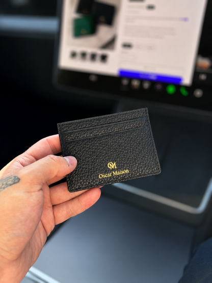 Onyx Black Card Holder