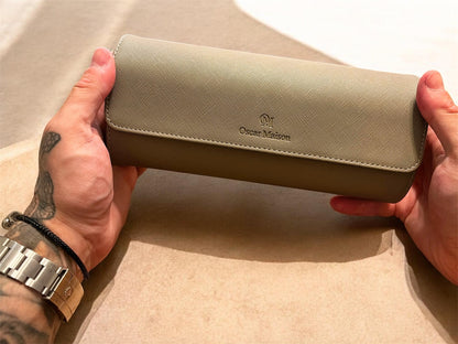 The Saffiano 3 Watch Roll