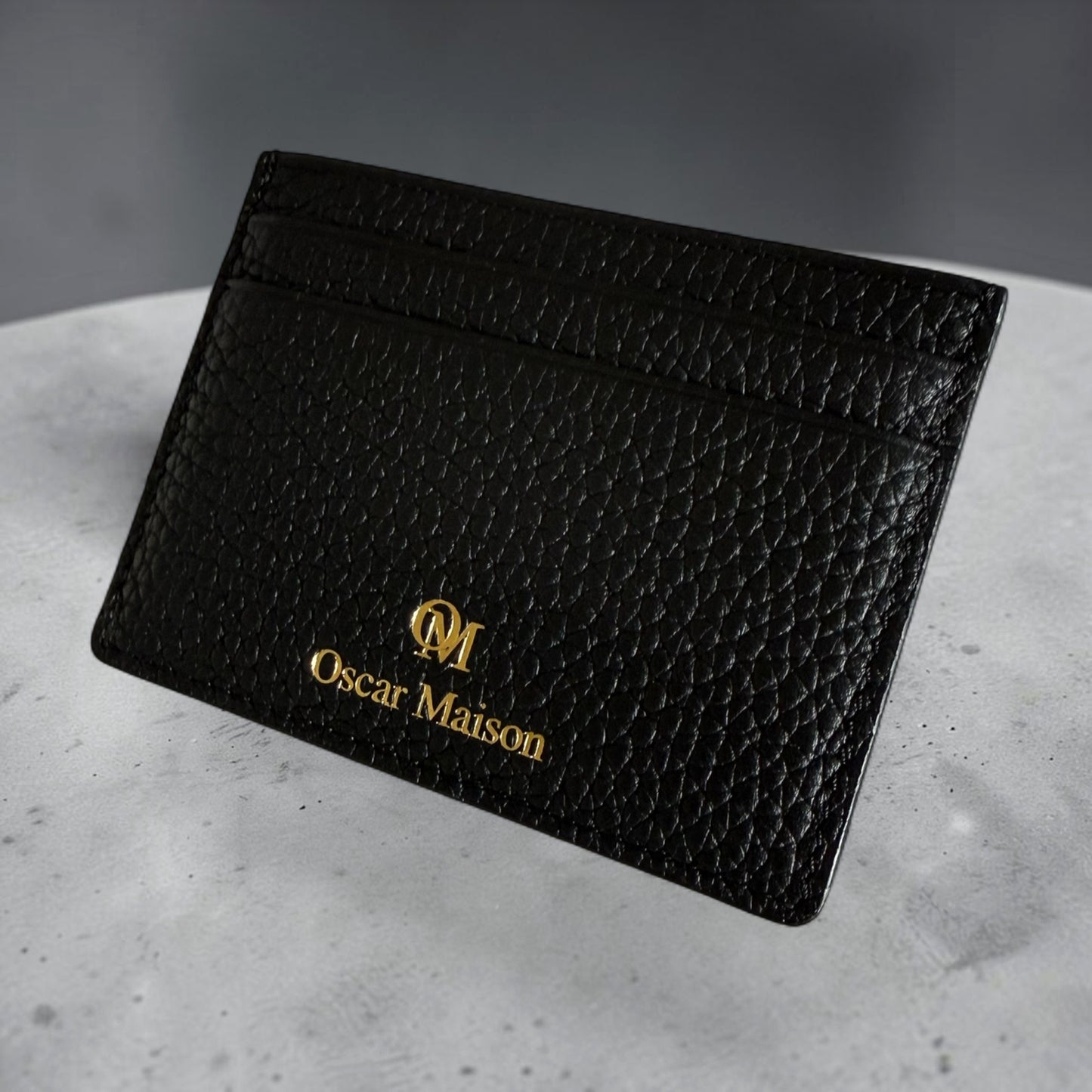 Onyx Black Card Holder